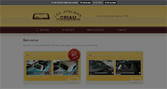 Desktop Screenshot of criau.be